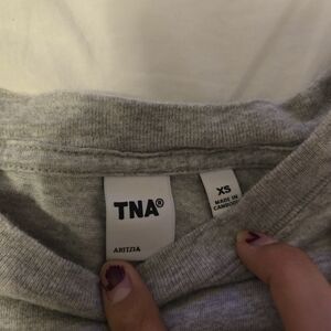 TNA Heather Gray Tee